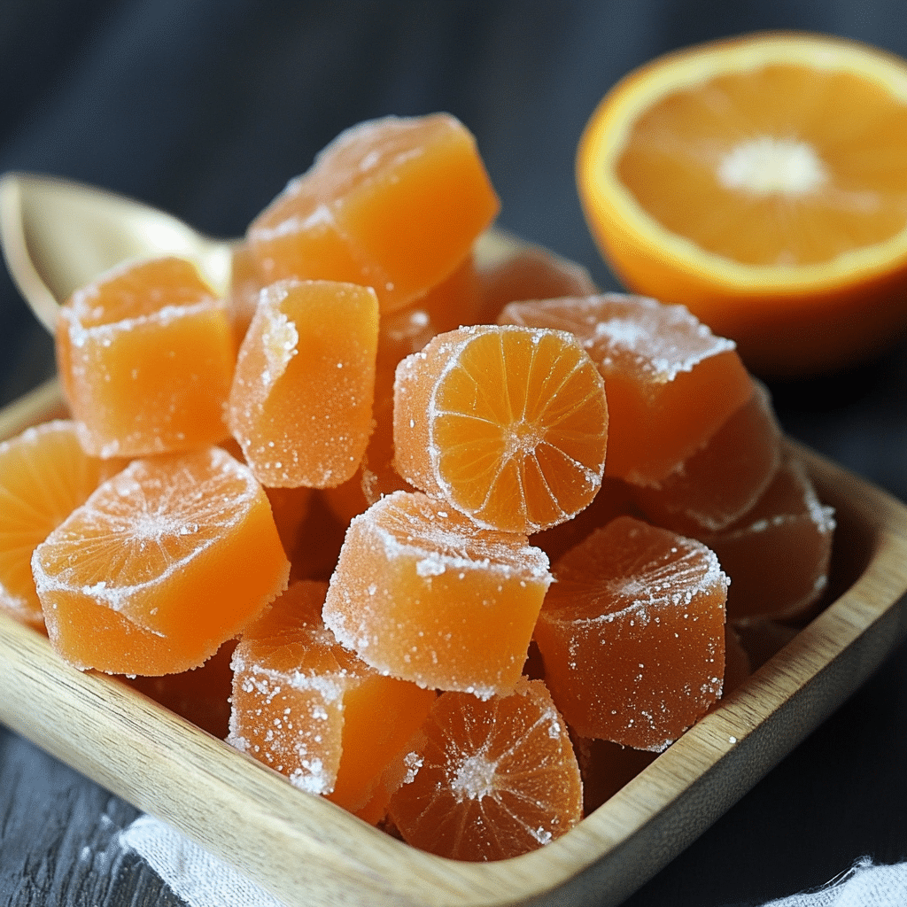 Classic Homemade Orange Candy