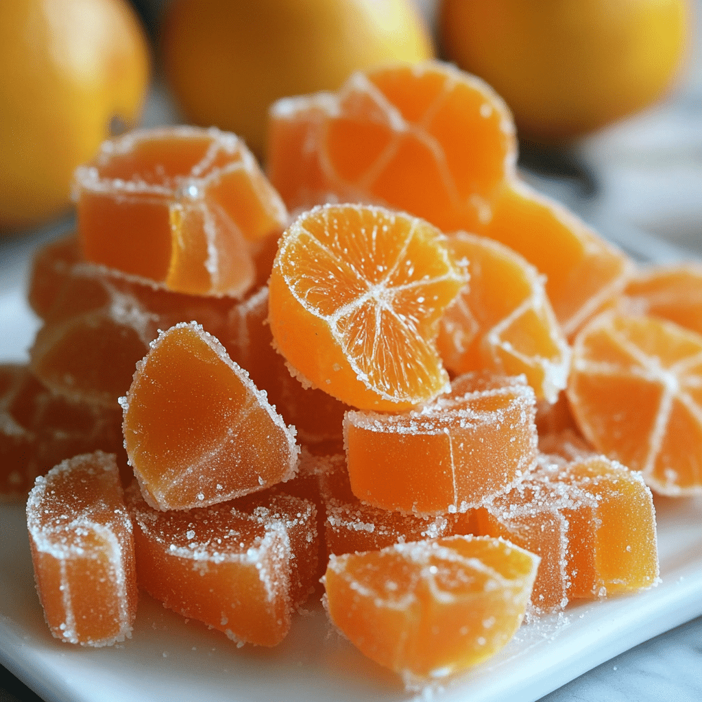 Classic Homemade Orange Candy