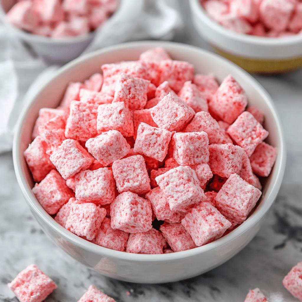 lilya blogging Fluffy Strawberry Shortcake Puppy Chow cref d72f08cc 9b6a 49c6 9e87 412be5156aed 2