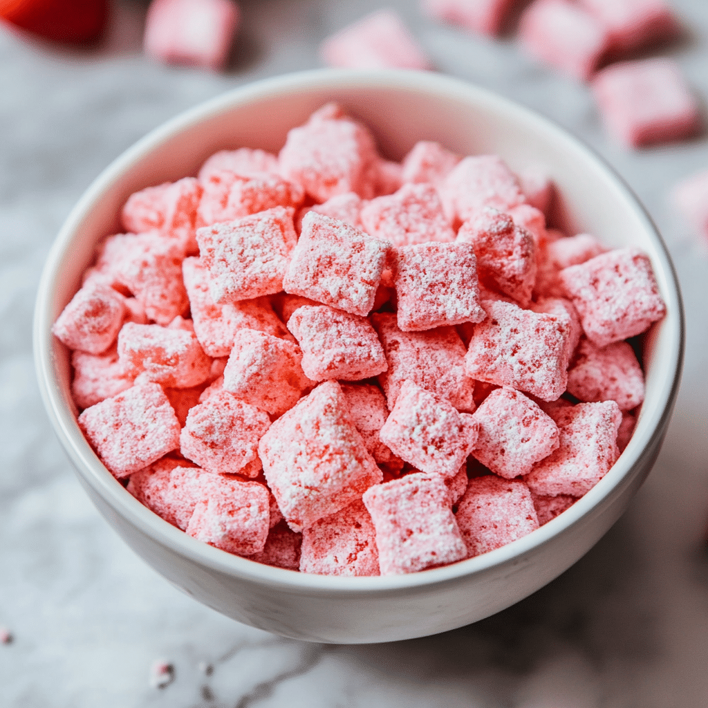 lilya blogging Fluffy Strawberry Shortcake Puppy Chow cref d72f08cc 9b6a 49c6 9e87 412be5156aed 3