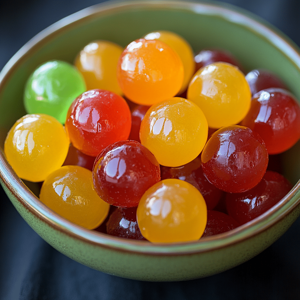 Jolly Rancher Candied Grapes